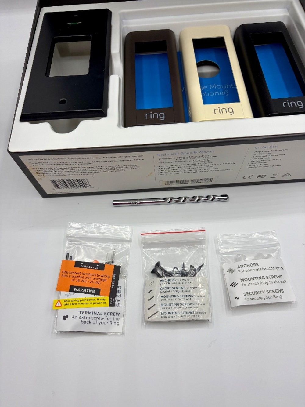 Ring Video Doorbell Pro Mounting Kit - Picture 3 of 7